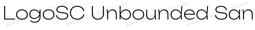 LogoSC Unbounded San字体转换